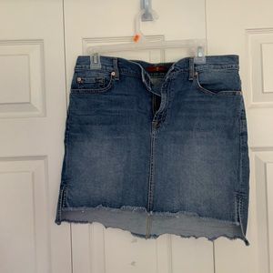 mini skirt denim